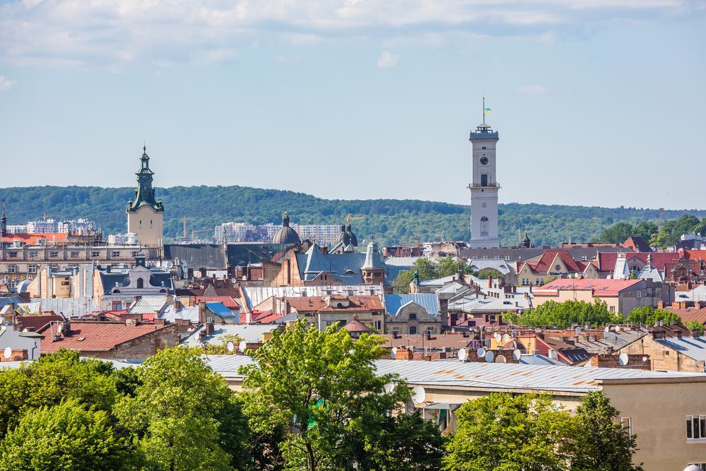 Apartment On Arkhipenka With Panorama View Lviv Dış mekan fotoğraf